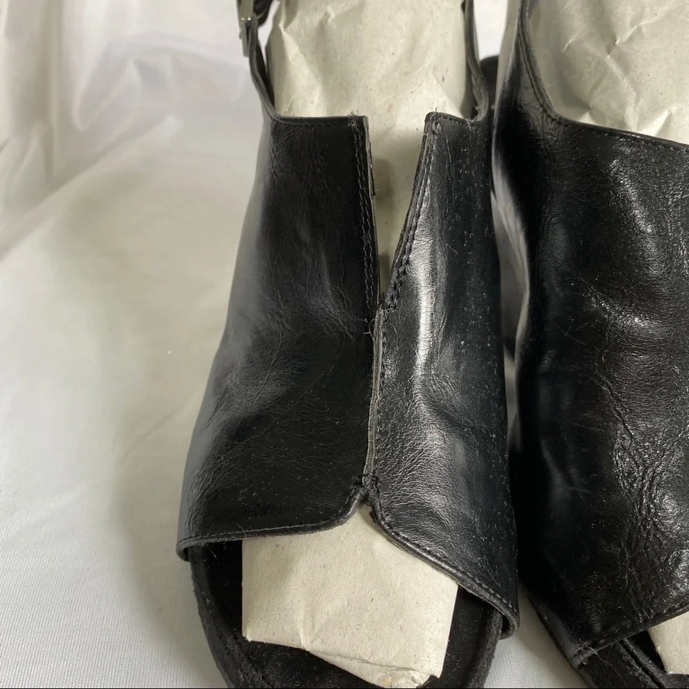 Y2K 2000s comfortable Aerosoles Slingback Wedges size 9